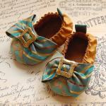 Caprice-silk And Lace Baby Shoes