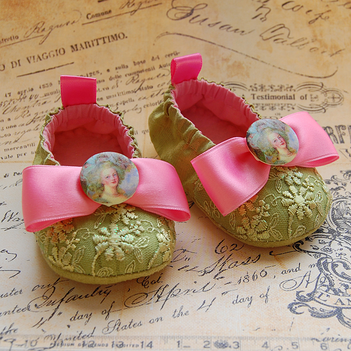 Green Baby Shoes on Luulla